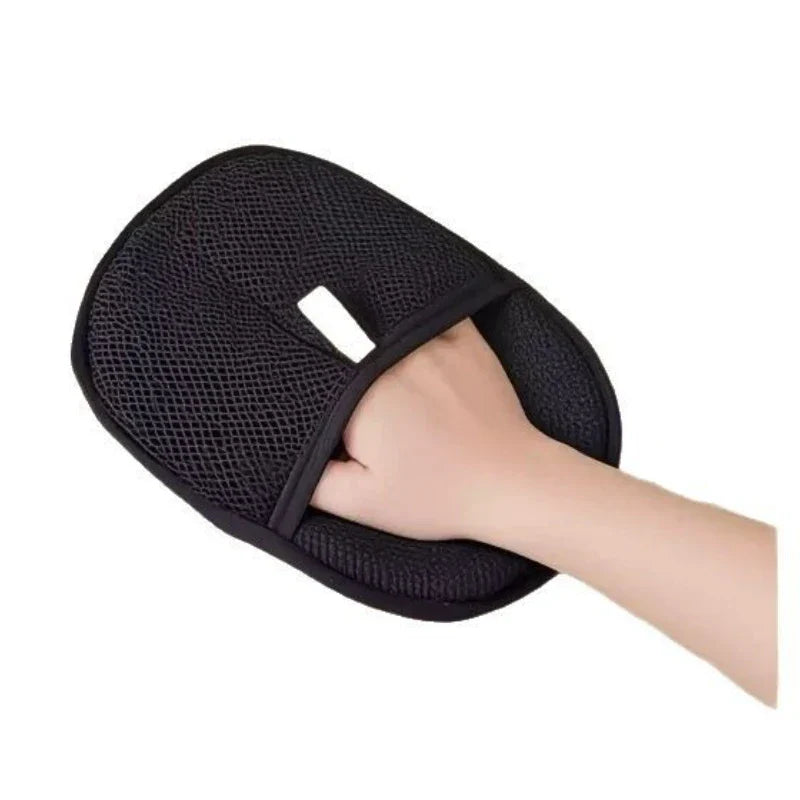Portable Pet Hair Remover Gloves – Washable Cleaning Accessory