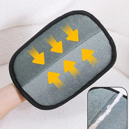Portable Pet Hair Remover Gloves – Washable Cleaning Accessory